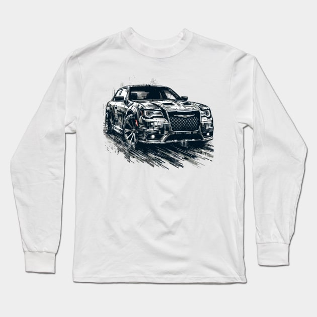 Chrysler 300 Long Sleeve T-Shirt by Vehicles-Art